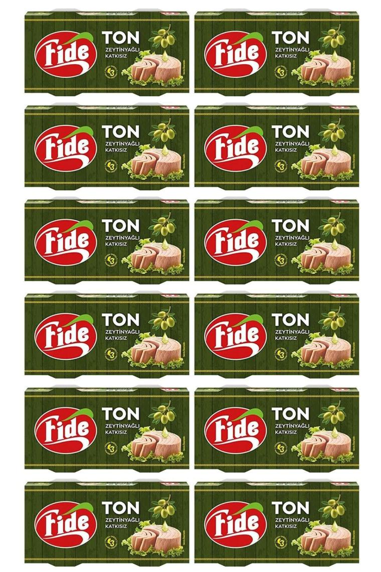 Fide Zeytinyağlı Ton Balığı 24 X 160 G