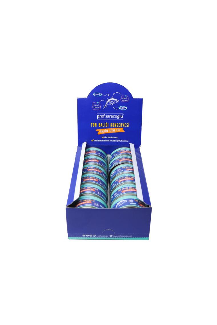 Zeytinyağlı Ton Balığı 12'li Balığın Siyah Eti (80 G X 12 ADET)