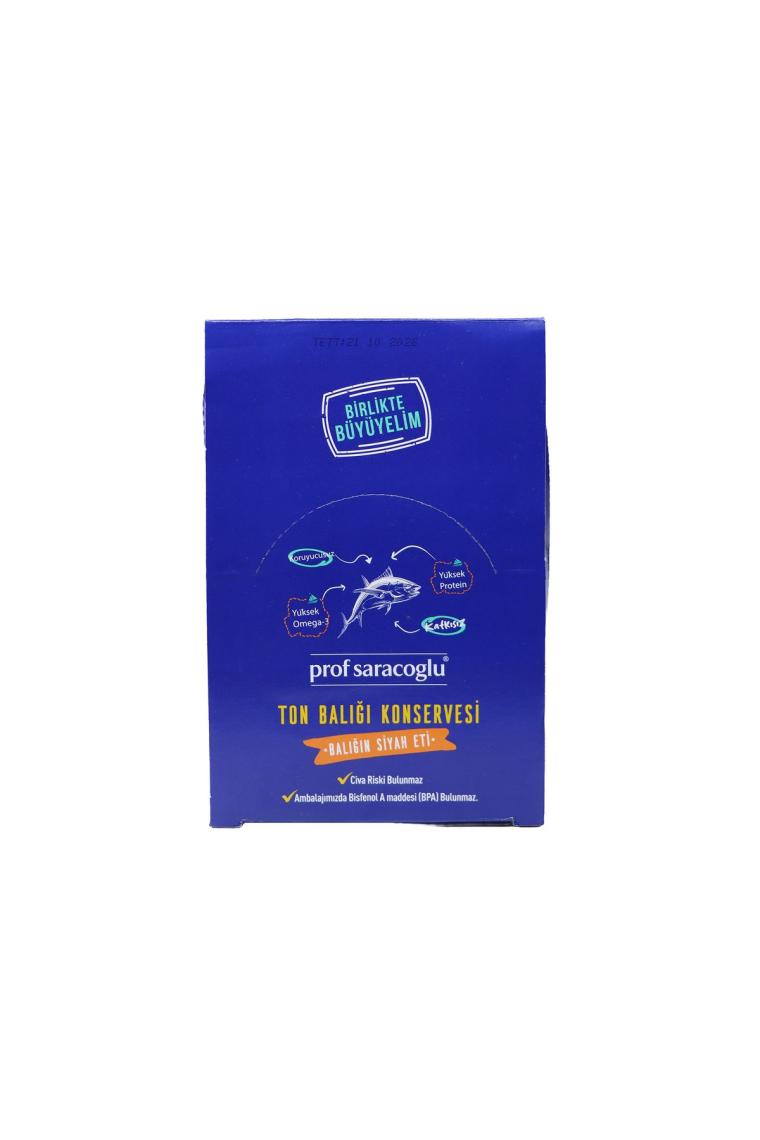 Zeytinyağlı Ton Balığı 12'li Balığın Siyah Eti (80 G X 12 ADET)