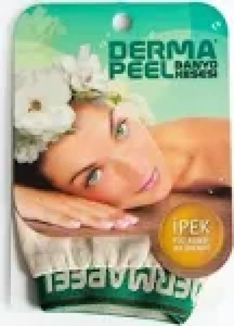 Dermapeel Doğal Ham İpek Yüz Kesesi - Hassas Ciltler için Peeling ve Ölü Deri Temizleme, 1 Adet