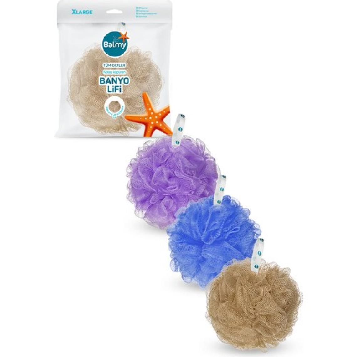 Balmy Naturel 3 lü XLarge Banyo Lifi