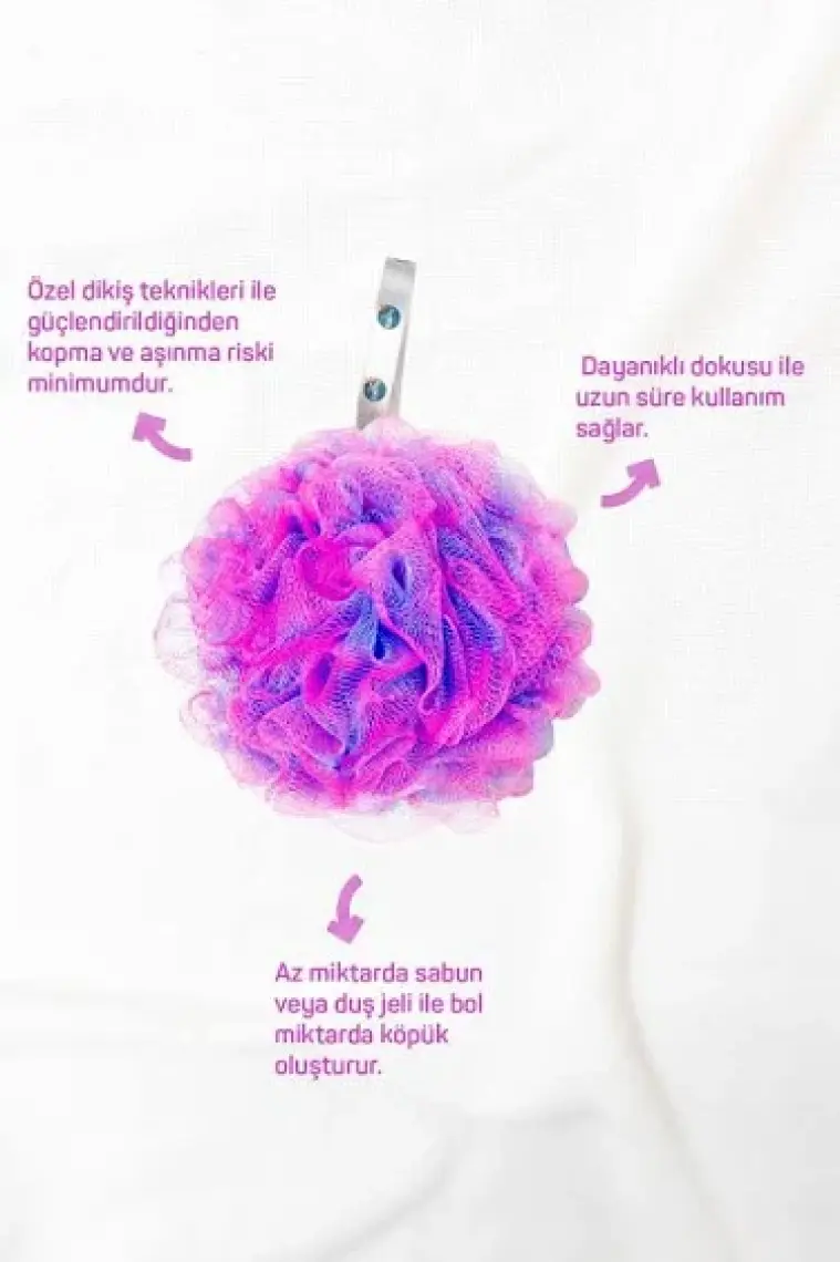 Banyo Lifi XXlarge Pembe-Mor