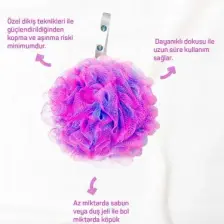 Banyo Lifi XXlarge Pembe-Mor