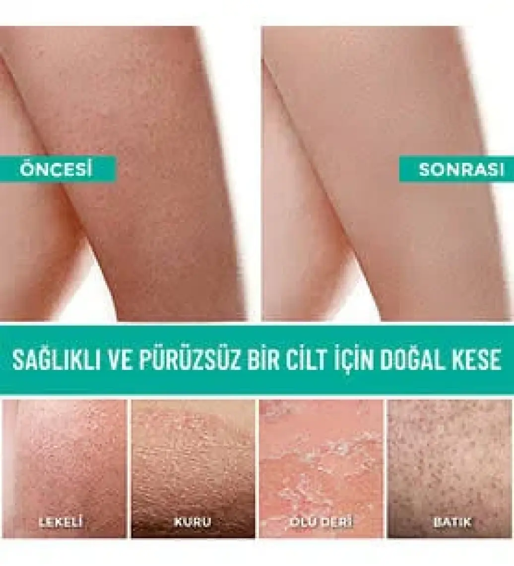 Dermapeel Doğal İpek Banyo Kesesi - Hassas Ciltler için Unisex, 1 Adet