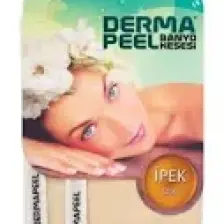Dermapeel Doğal İpek Banyo Kesesi - Hassas Ciltler için Unisex, 1 Adet