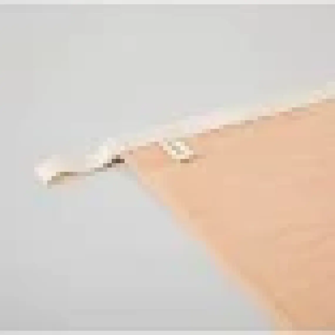 Chakra Banyo Kese - %100 Doğal İpek, Masaj ve Peeling Özellikleri ile, Standart Boy, Bej Renk, 1 Adet