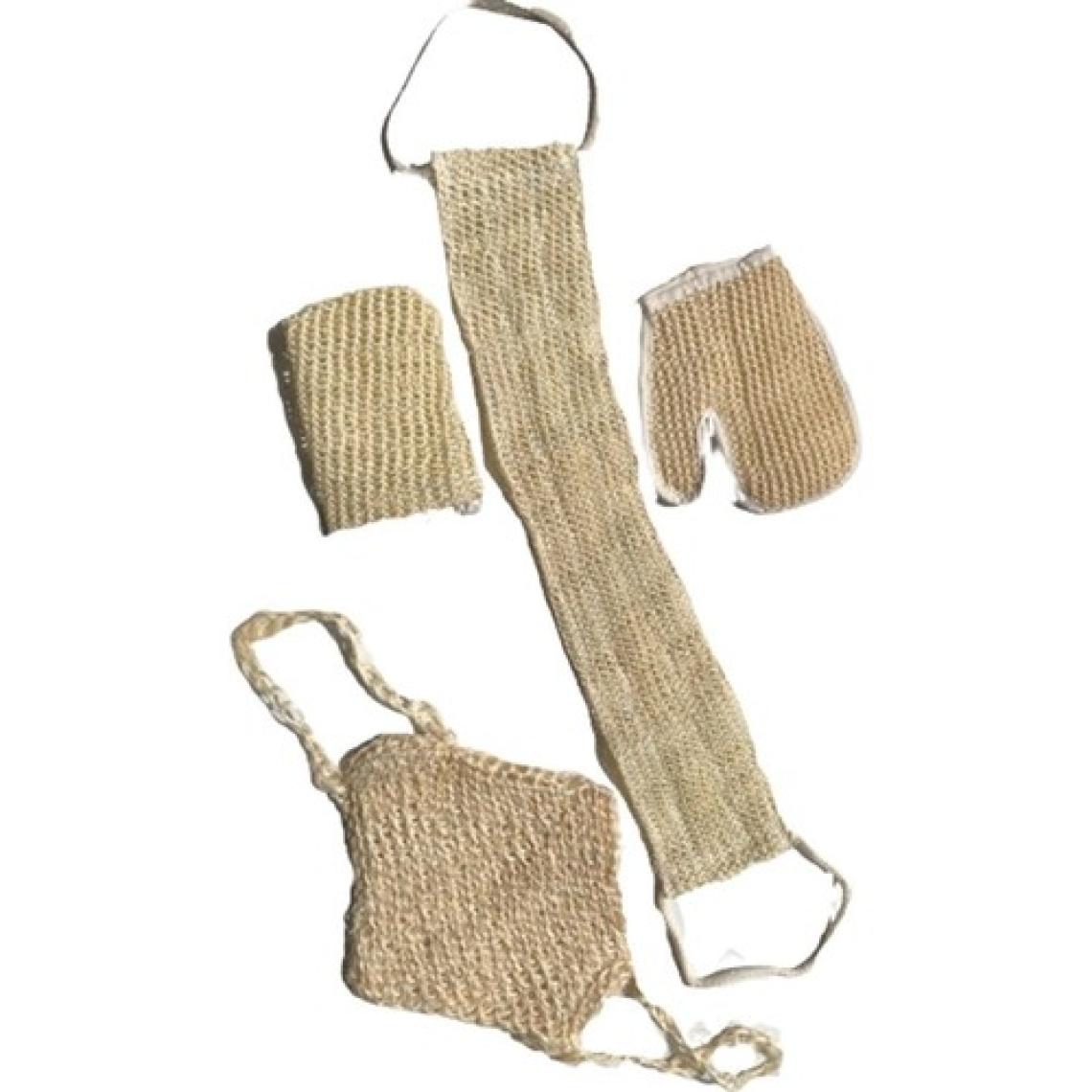 Bora Uzun Sisal Lif Sisal  El Lif Eldiven Sisal Kendir Lif    Bora Lif4  Lü  Set