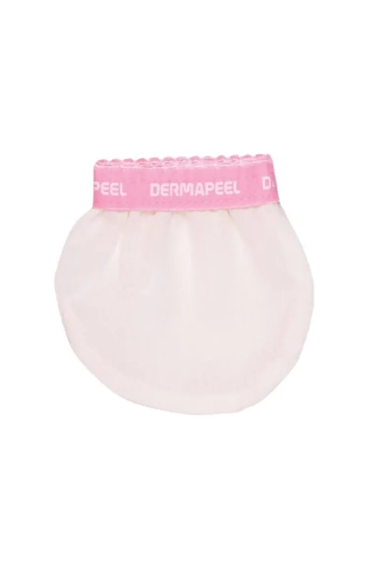 Dermapeel Kalın Banyo Kesesi + Pink Touch Yüz Kesesi Set