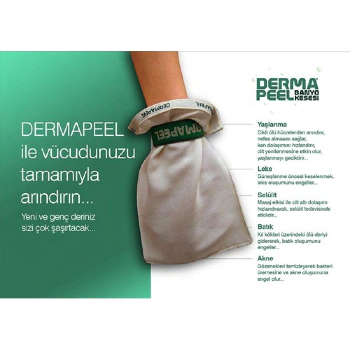 Dermapeel Banyo Kesesi Kalın Floş