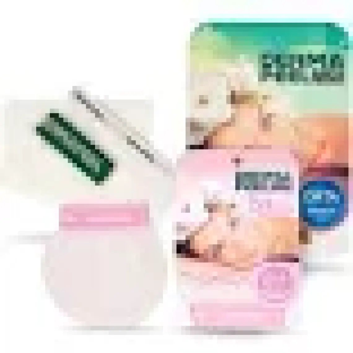 Dermapeel Orta Banyo Kesesi + Pink Touch Yüz Kesesi Set