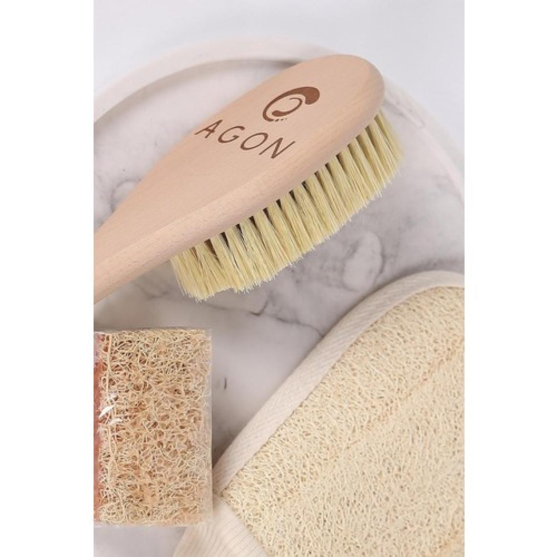 Agon Doğal Banyo Sırt & Vücut Fırçası