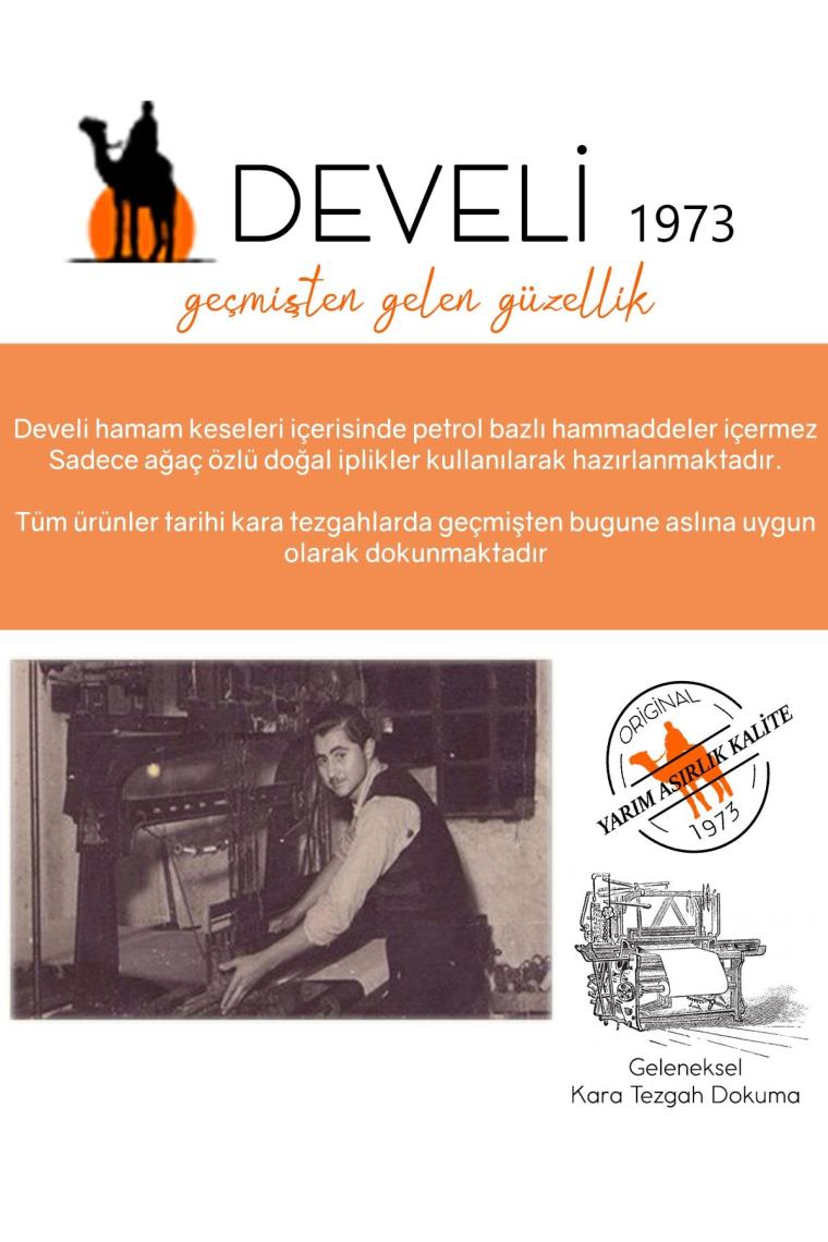 Develi Kese 1973 Sert Kese Su Yeşil