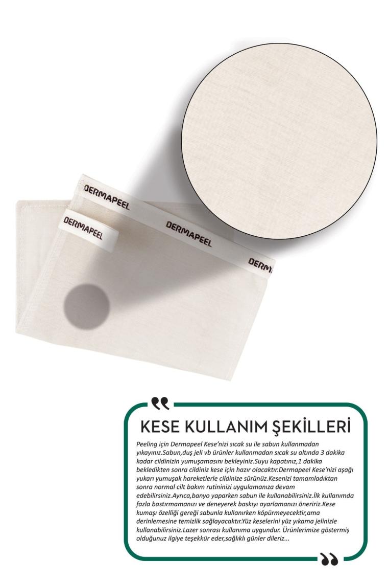 Doğal Ipek Banyo Kesesi 3'lü Set