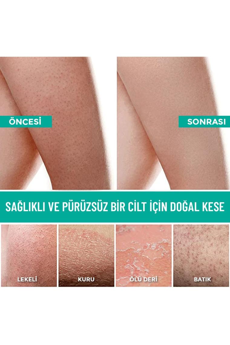 Doğal Ipek Banyo Kesesi 3'lü Set