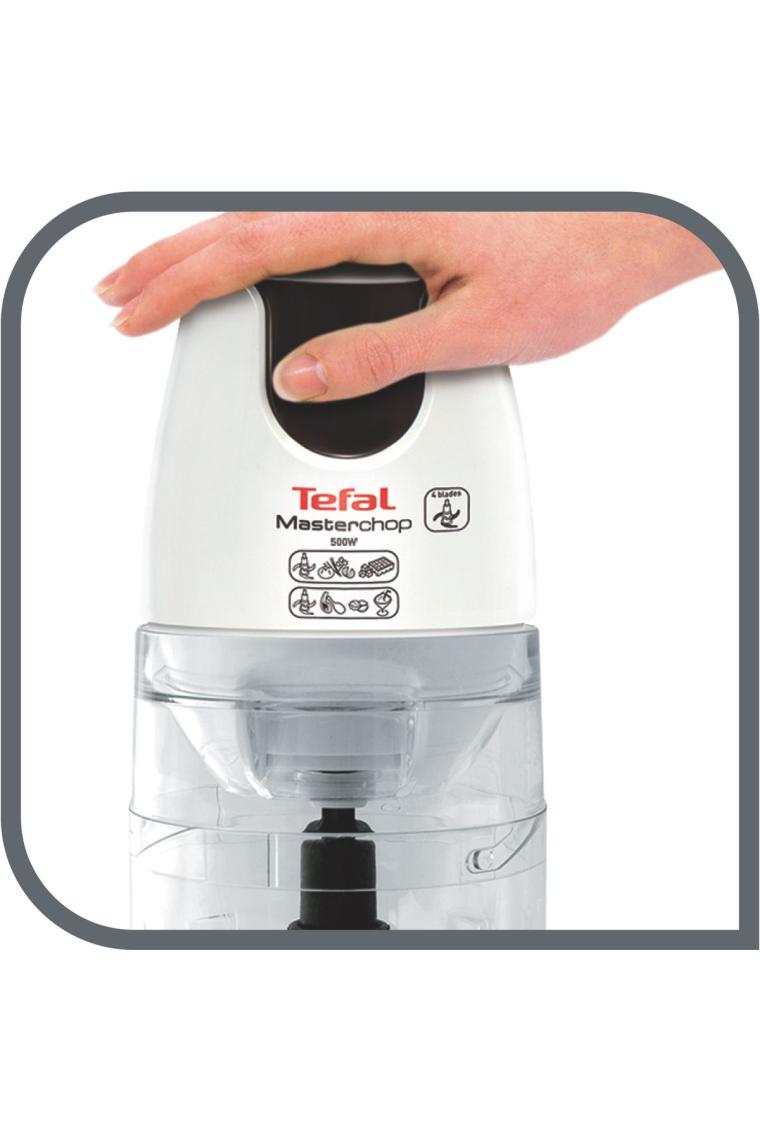 Tefal Masterchop Powerlix Maxi 500 Watt 4 Bıçaklı Doğrayıcı [Beyaz] - 1500637071