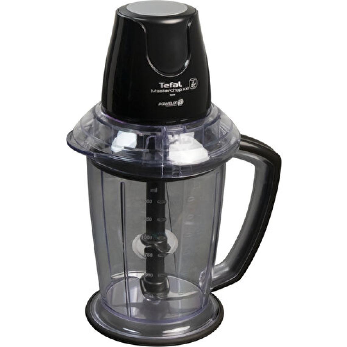 Tefal Masterchop Powelix Maxi XXL 500 W 4 Bıçaklı Doğrayıcı Siyah