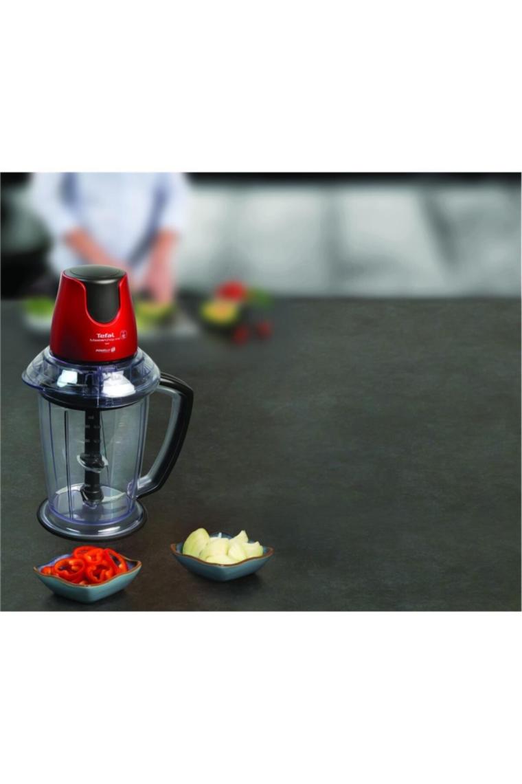Tefal Masterchop 4 Bıçaklı 500 Watt Max Doğrayıcı [Kırmızı] - 9100044279