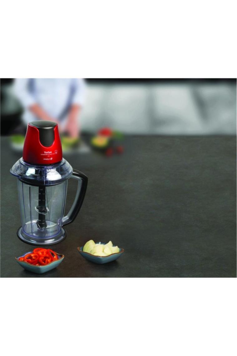 Tefal Masterchop 4 Bıçaklı 500 Watt Max Doğrayıcı [Kırmızı] - 9100044279
