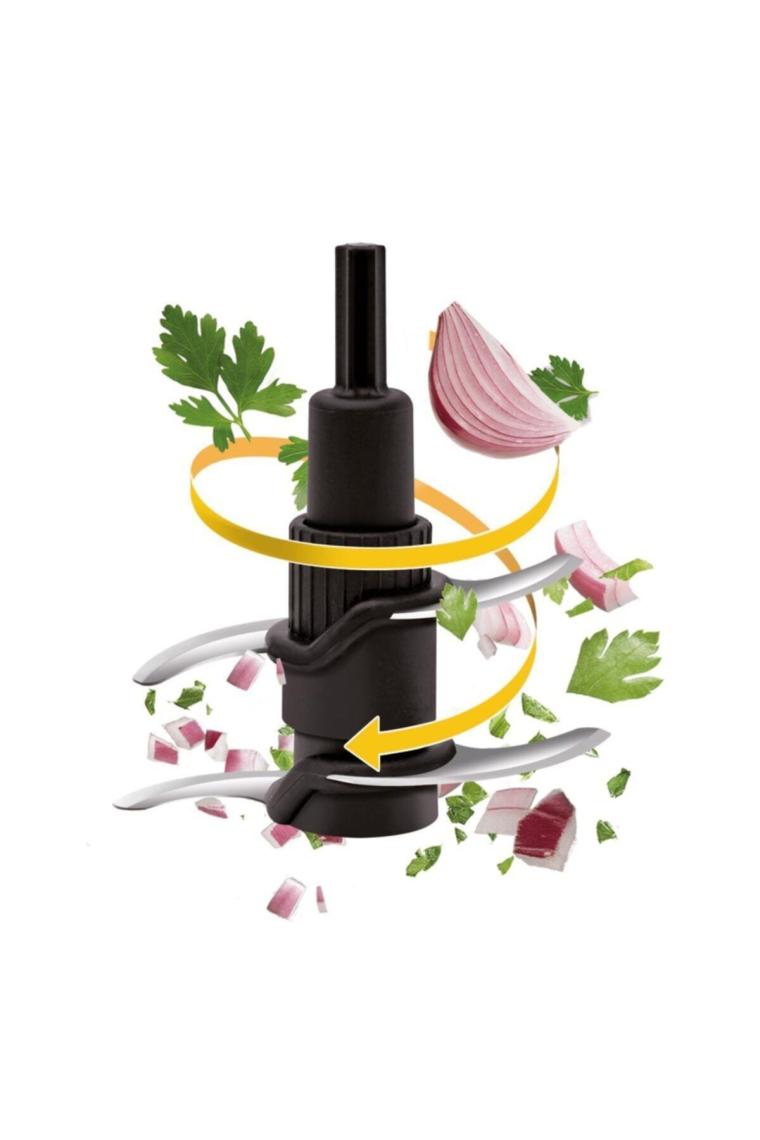 Tefal Masterchop 4 Bıçaklı 500 Watt Max Doğrayıcı [Kırmızı] - 9100044279