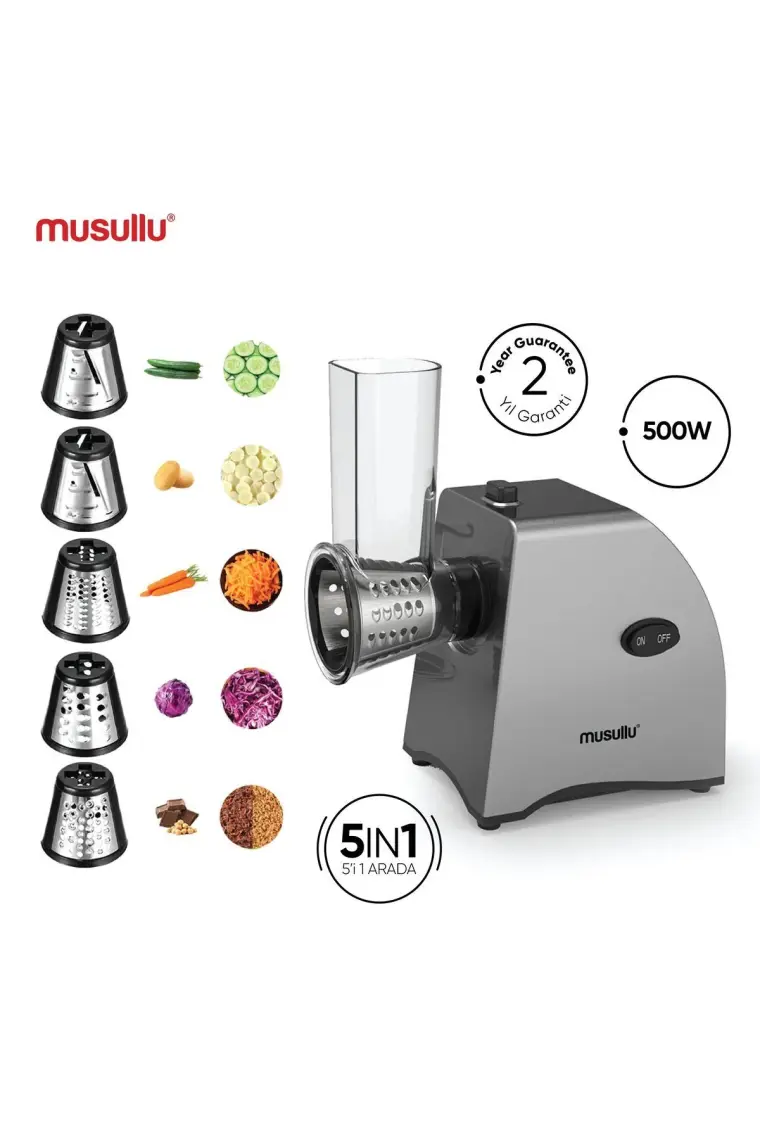 Musullu Pro-Grate MSL-4003 Rende Makinesi