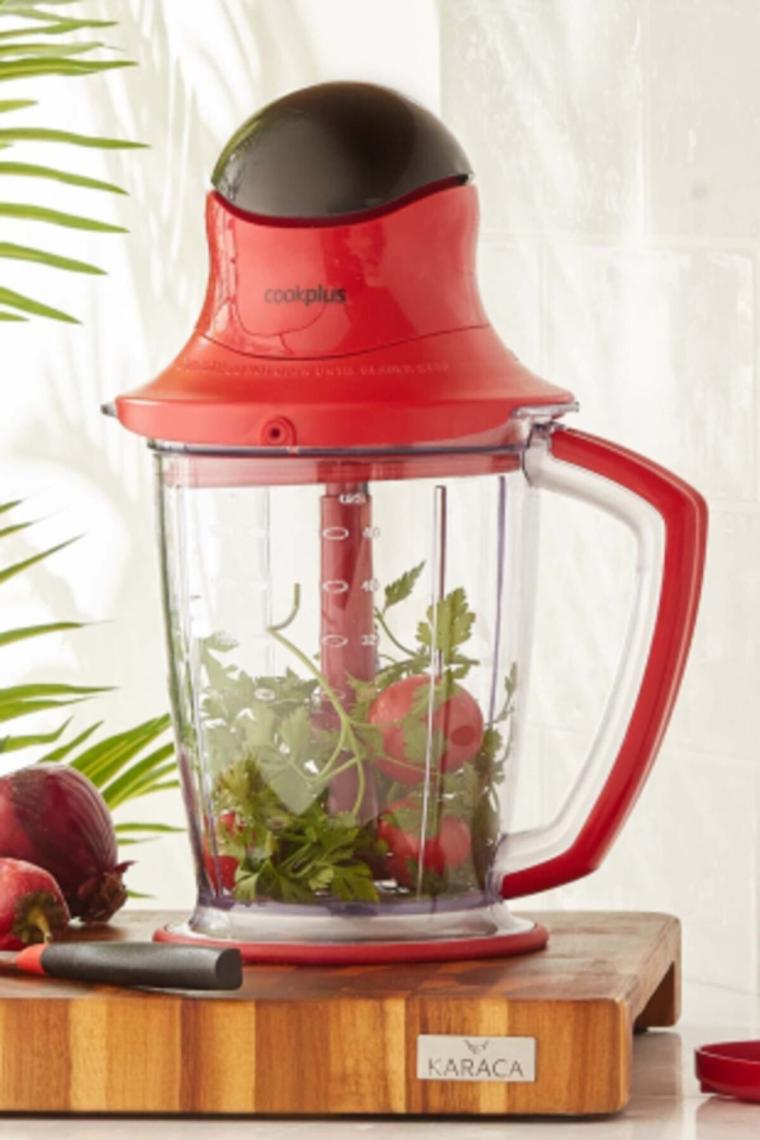 Cookplus Chopper Doğrayıcı Xxl 4001 Retro Kırmızı