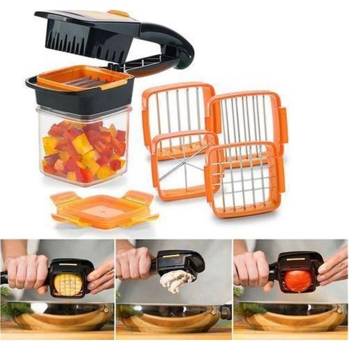 Nicer Dicer Quick 5in1 Pratik Hazneli Sebze Meyve Doğrayıcı Dilimleme Aleti