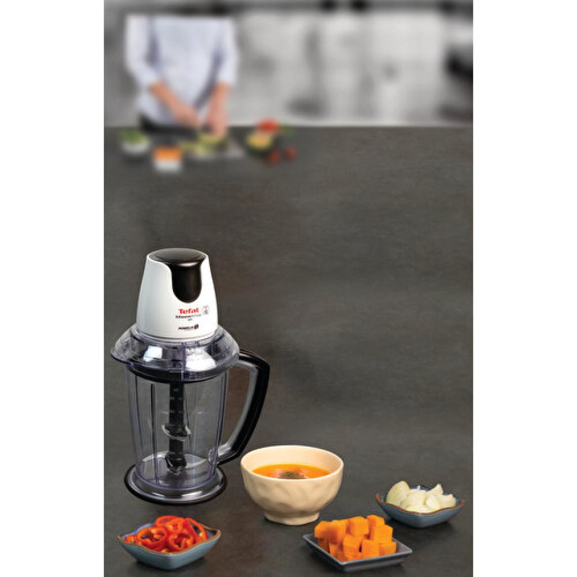 Tefal Masterchop Powelix Maxi XXL 500 W 4 Bıçaklı Doğrayıcı Beyaz