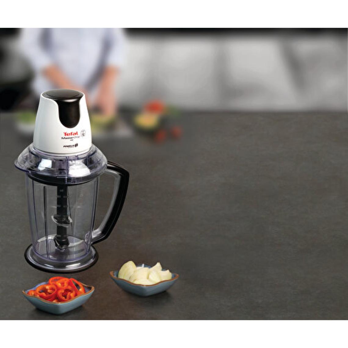 Tefal Masterchop Powelix Maxi XXL 500 W 4 Bıçaklı Doğrayıcı Beyaz