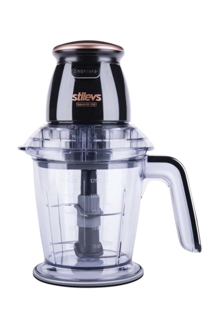 Stilevs RO-1250 Robotik Mega Siyah 500 W 4 Bıçaklı Doğrayıcı
