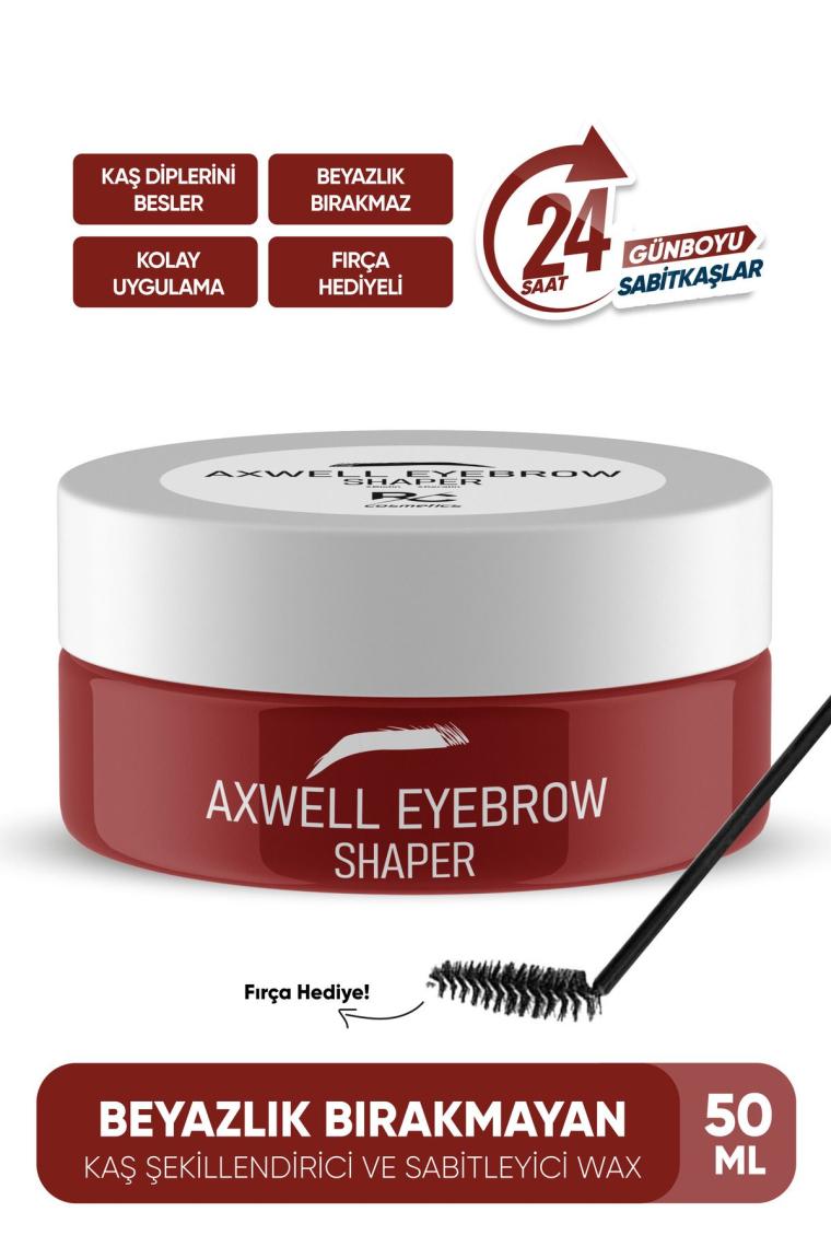 AXWELL KAŞ ŞEKİLLENDİRİCİ WAX (Kaş Sabitleyici) 50 ml
