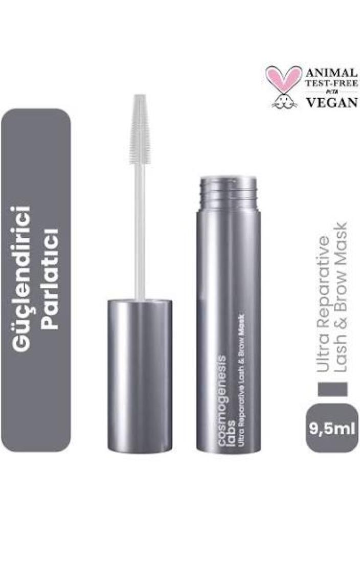 Cosmogenesis Labs Kaş Kirpik Maskesi 9.5ml - Su Bazlı Parlatıcı Nemlendirici Onarıcı Vegan (%1 Keratin – Biotin)