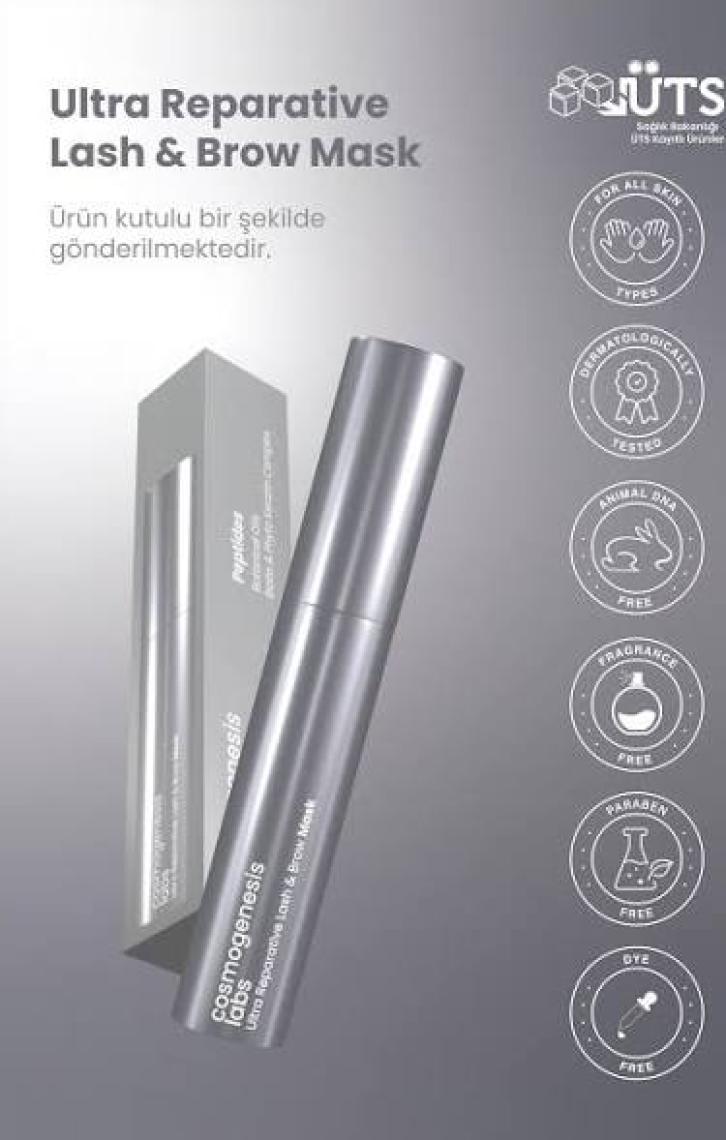 Cosmogenesis Labs Kaş Kirpik Maskesi 9.5ml - Su Bazlı Parlatıcı Nemlendirici Onarıcı Vegan (%1 Keratin – Biotin)