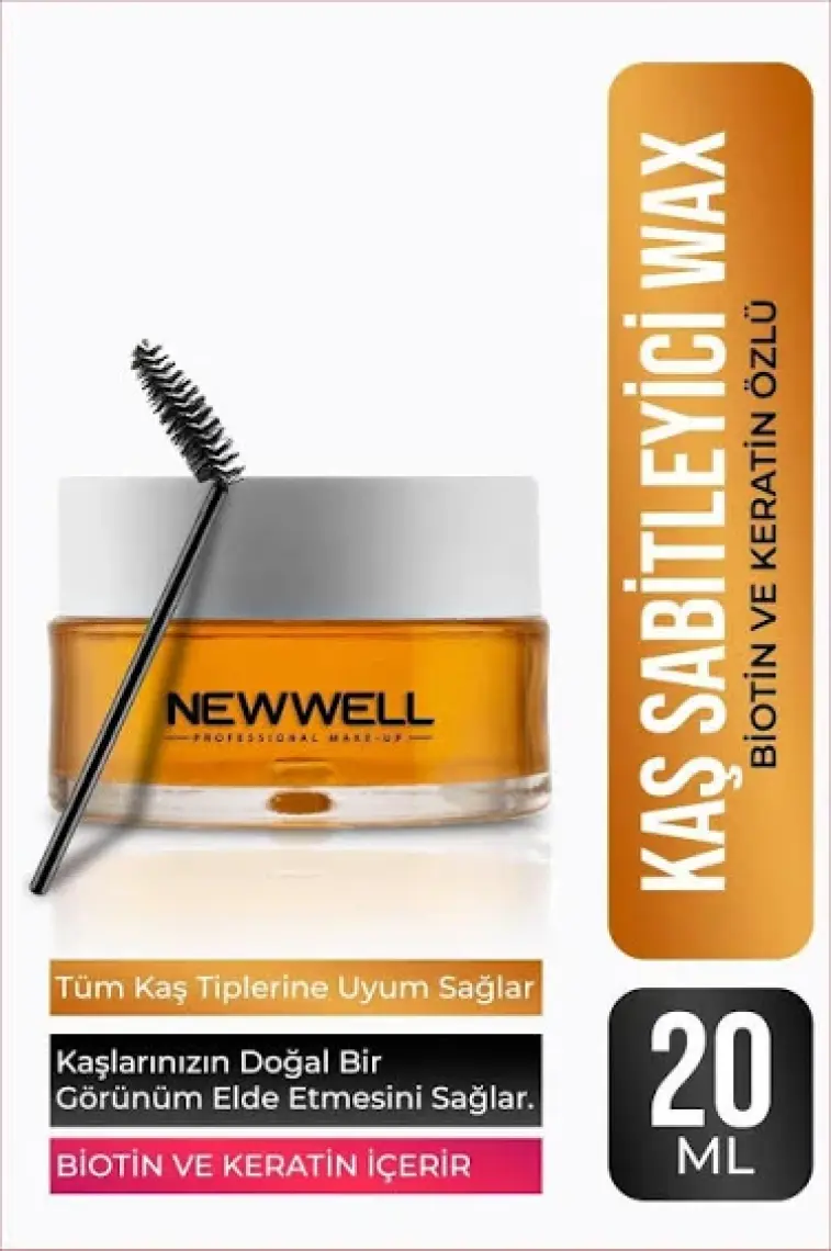 New Well Kaş Sabitleyici Wax 20 gr