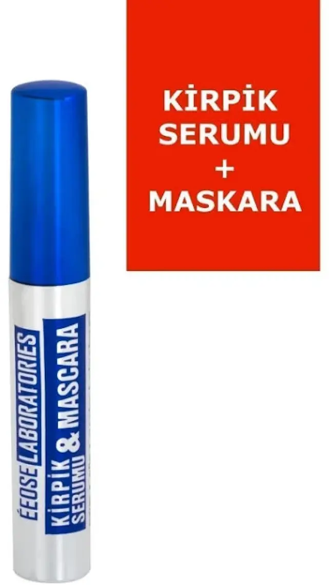 Eeose Kirpik Serumu & Maskara Bir Arada - Siyah (Efsane Eeose Kirpik Serumu Şimdi Maskaranızın Içinde)