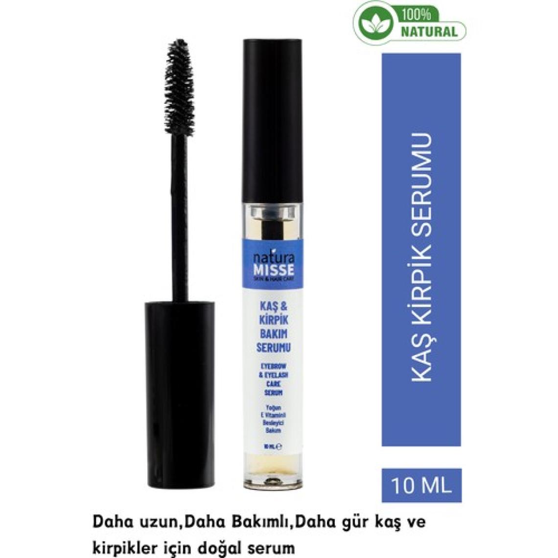 Naturamisse Kaş & Kirpik Bakım Serumu Kirpik Uzatıcı Onarıcı Besleyici ve Etki