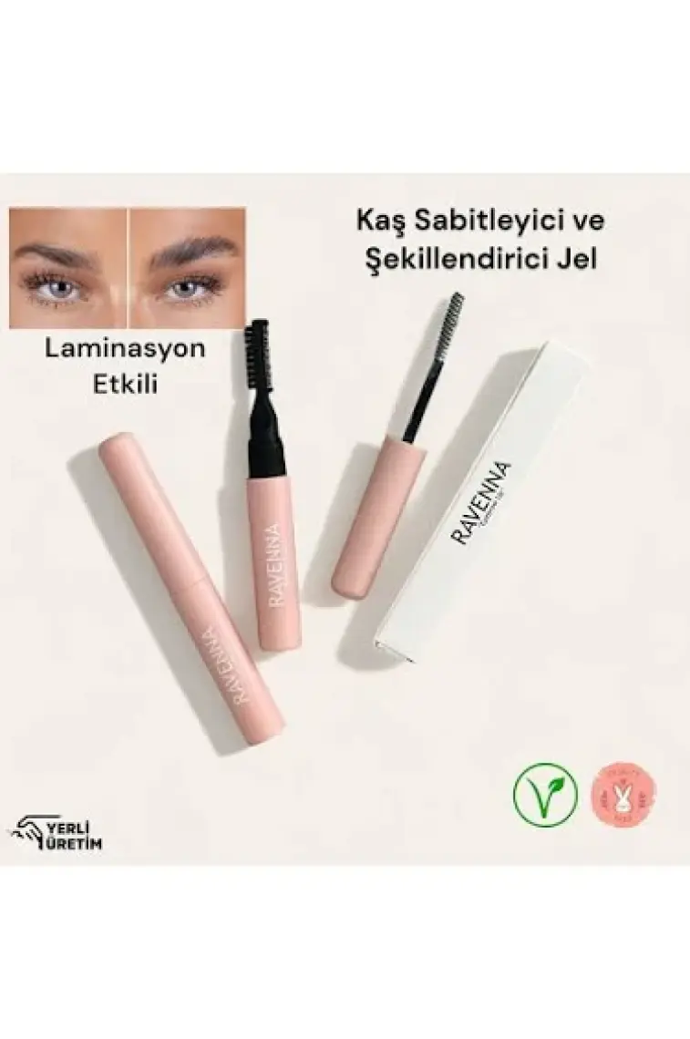 Ravenna Kaş Sabitleyici ve Şekillendirici, Kaş Fırçası, Tarağı ve Sabitleyici Jel