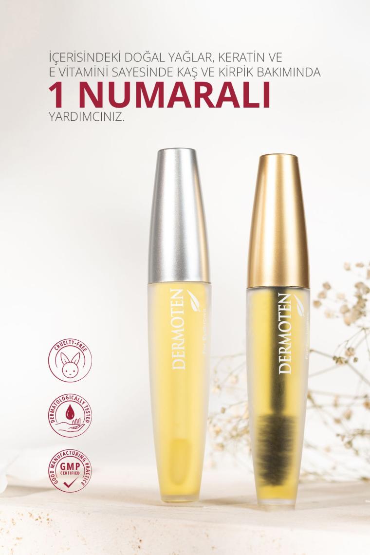 Kaş & Kirpik Bakım Serumu, Keratin, E Vitamini Ve Doğal Yağ Içerikli 20 ml