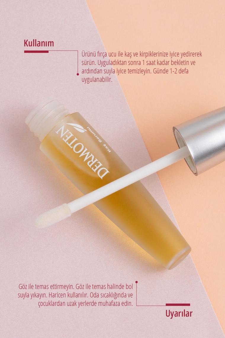 Kaş & Kirpik Bakım Serumu, Keratin, E Vitamini Ve Doğal Yağ Içerikli 20 ml
