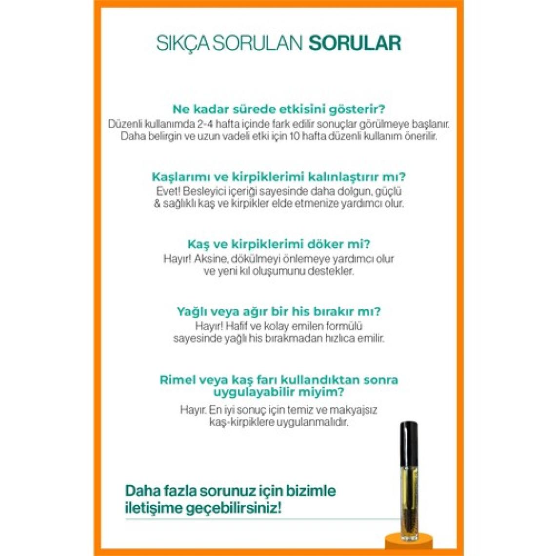 Wyess Organik Kaş Kirpik Bakım Yağı - Lavanta Yağı, Biberiye Yağı, E Vitaminli