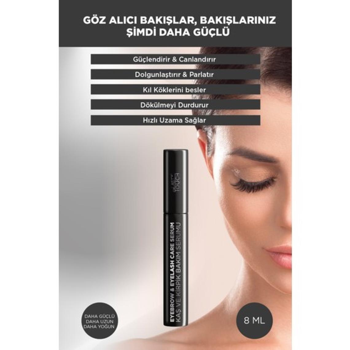 Last Touch Kaş ve Kirpik Bakım Serumu, Besleyici 8 ml ( Kolajen, Keratin, Biotin )