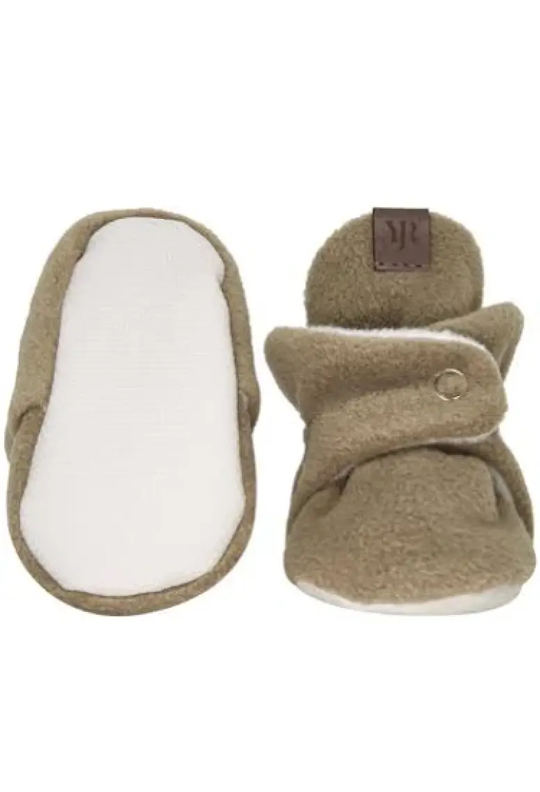 Caluu Baby Polar Ayarlanabilir Çıtçıtlı Bilekli Bebek Panduf