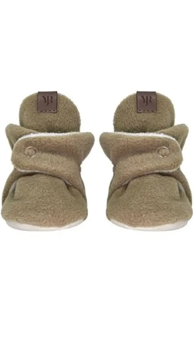 Caluu Baby Polar Ayarlanabilir Çıtçıtlı Bilekli Bebek Panduf