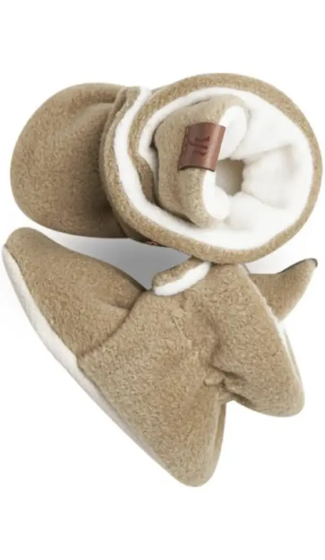 Caluu Baby Polar Ayarlanabilir Çıtçıtlı Bilekli Bebek Panduf