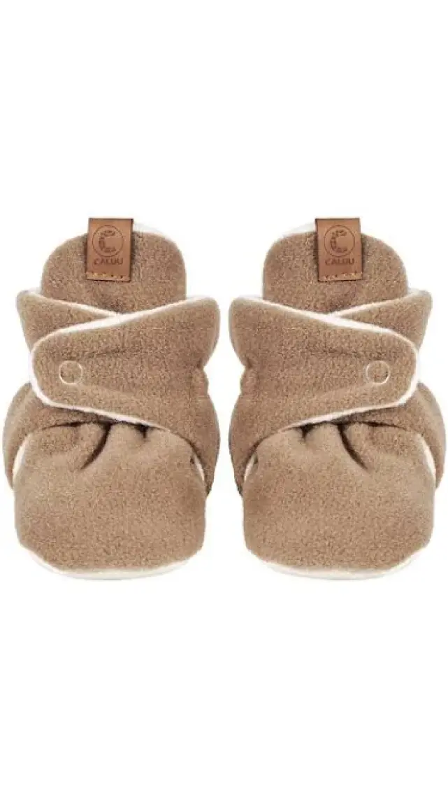 Caluu Baby Polar Ayarlanabilir Çıtçıtlı Bilekli Bebek Panduf