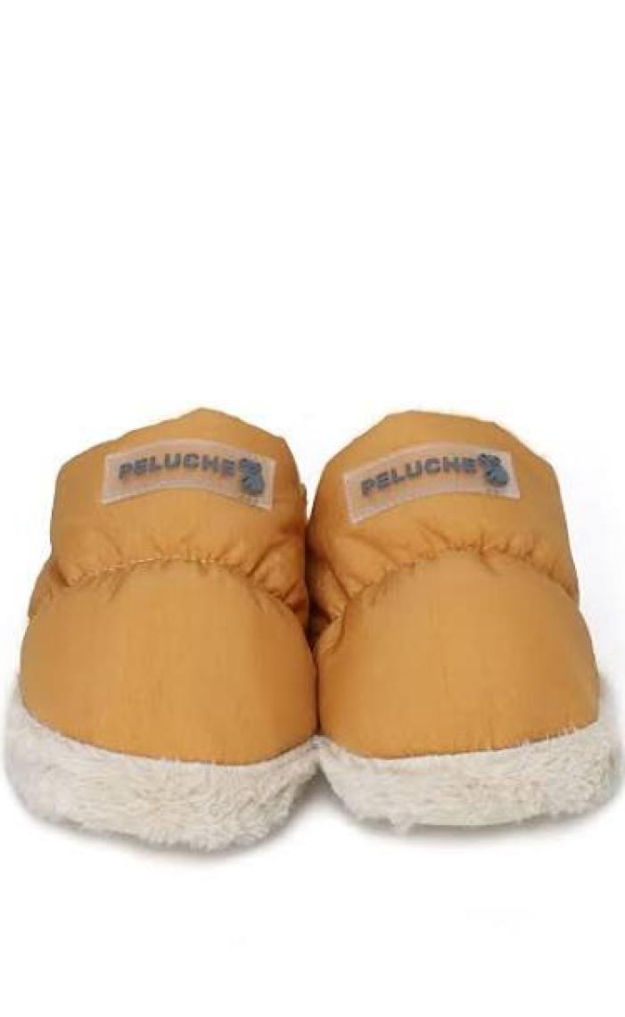 Peluche Tile Parachute Child Slipper Çocuk Günlük Ev Pandufu Par-Ckt Turuncu