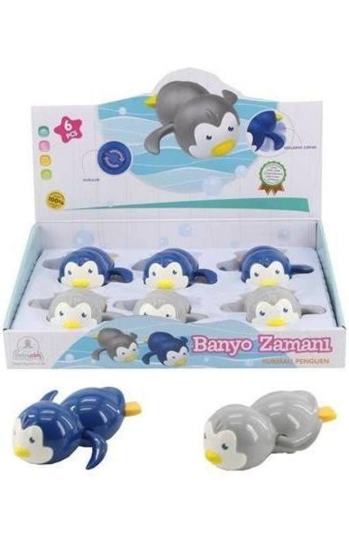 Babycim Banyo Zamanı Kurmalı Penguen