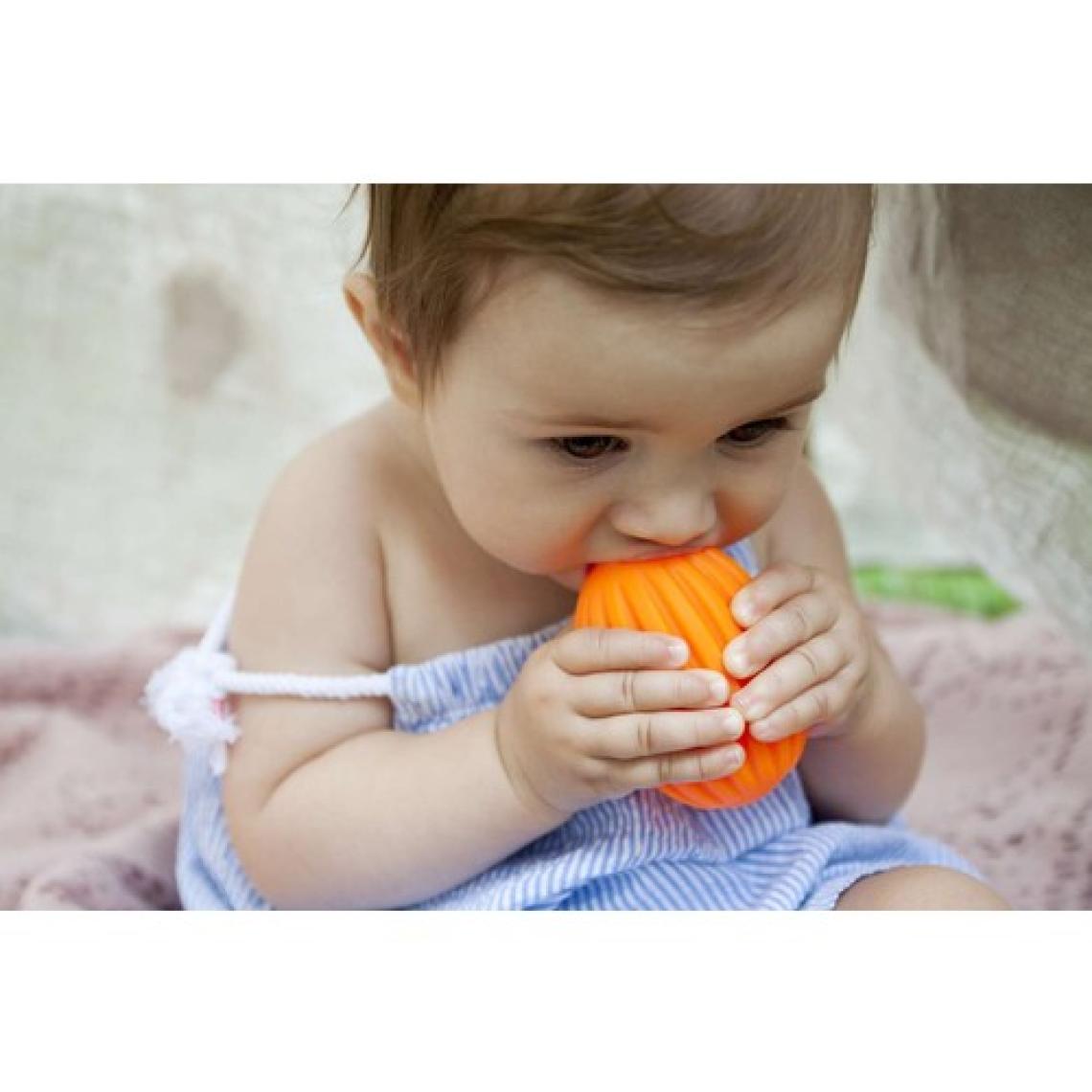 Poema & Rosa Sensory Duyusal Plastik Bebek Topu 3 Adet
