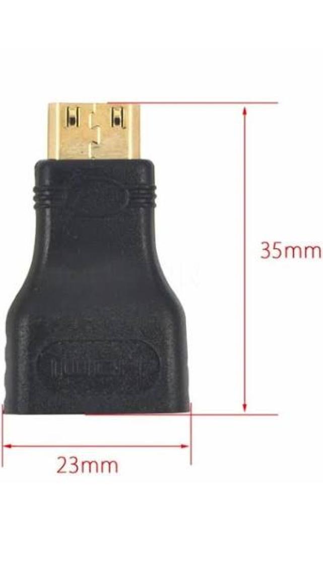 HDMI To Mini HDMI Tablet Tv Çevirici Dönüştürücü Adaptör 4525