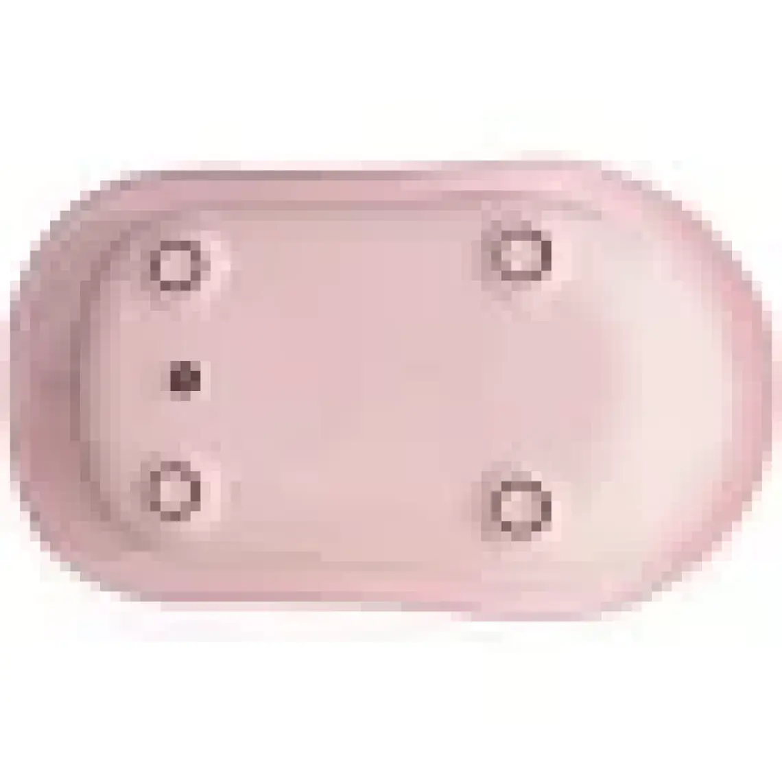 Baby Jem Bebek Giderli Büyük Küvet Mat Pembe