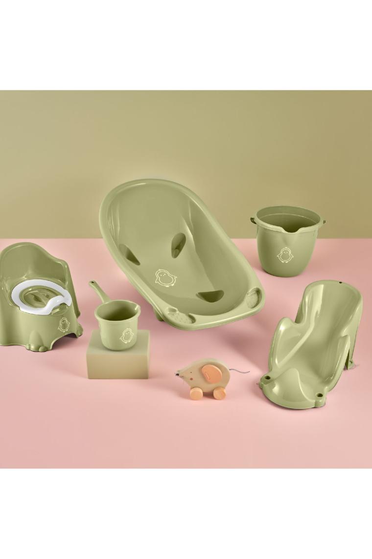 5'li Set Yenidoğan Küvet Seti Yeşil